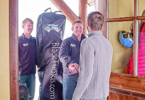 Black Tie Ski Rental Delivery, Free Ski Delivery
