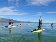 Paddle Yoga Sessions Walk on Water with Us!